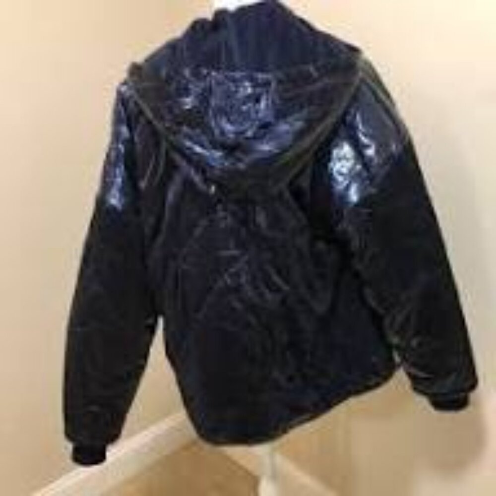 Free People Navy Pullover Jacket